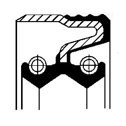 Schakelstang keerring Corteco 01026537B