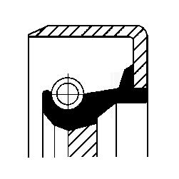 Afdichtring Corteco 01026644B