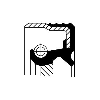 Schakelstang keerring Corteco 01034938B