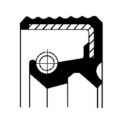 Schakelstang keerring Corteco 01035208B