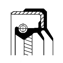 Afdichtring Corteco 49388366