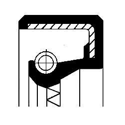Schakelstang keerring Corteco 12010744B