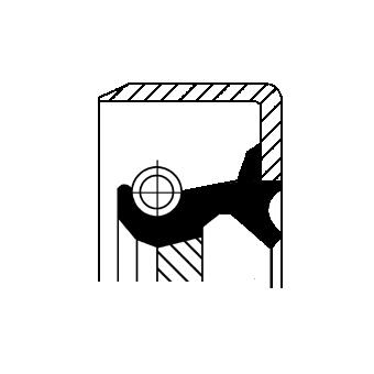 Krukaskeerring Corteco 12012432B