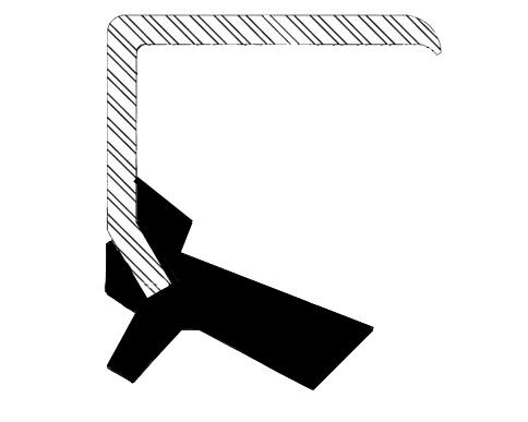 Differentieel keerring Corteco 19034921B