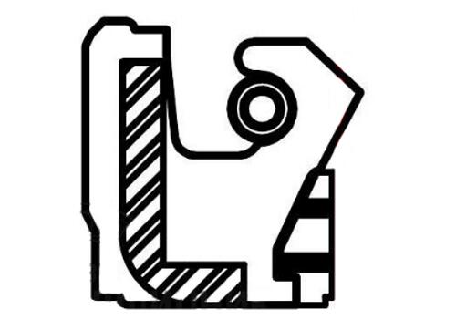 Servopomp pakking Corteco 19019827B