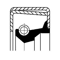 Afdichtring Corteco 19033271B