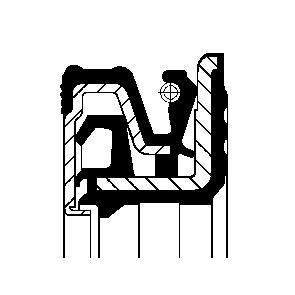 Keerring nevenbak Corteco 49482285