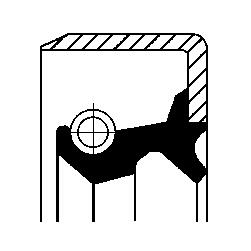 Afdichtring Corteco 19033806B