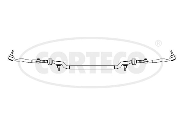 Spoorstang Corteco 49396055