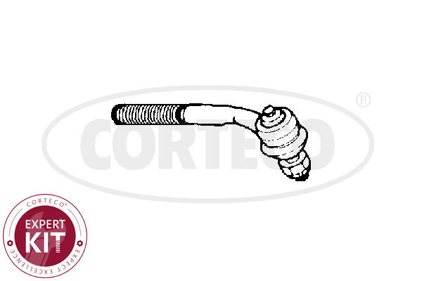 Spoorstangeind / Stuurkogel Corteco 49401428