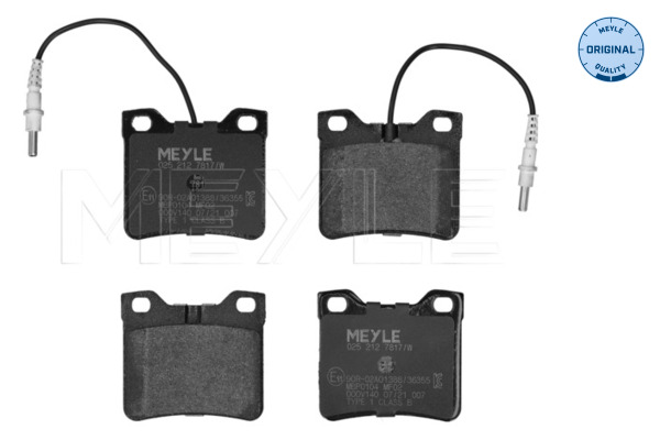 Remblokset Meyle 025 212 7817/W