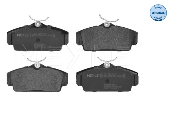 Remblokset Meyle 025 234 6316