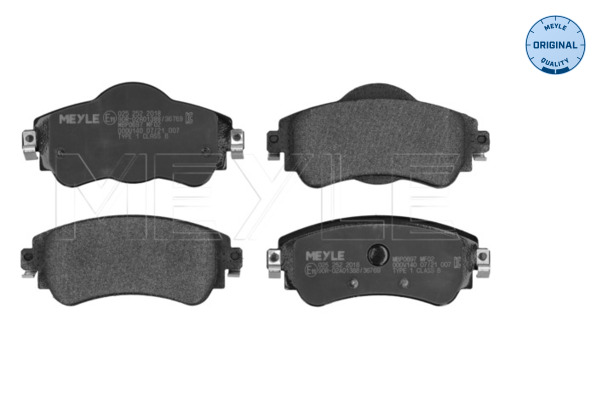 Remblokset Meyle 025 252 2018