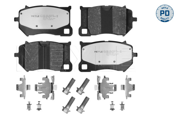 Remblokkenset, schijfrem Meyle 025 263 0618/PD