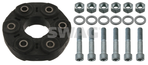 Rubber askoppeling / Hardyschijf Swag 10 94 0087