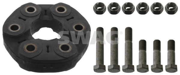 Rubber askoppeling / Hardyschijf Swag 20 94 3489