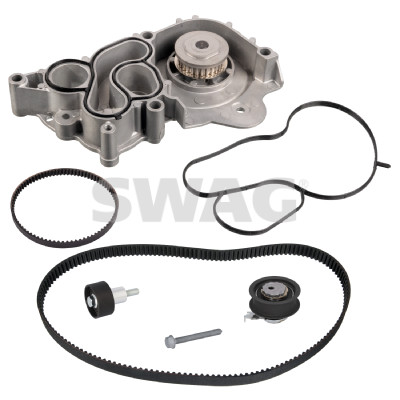 Waterpomp + distributieriem set Swag 33 11 0512
