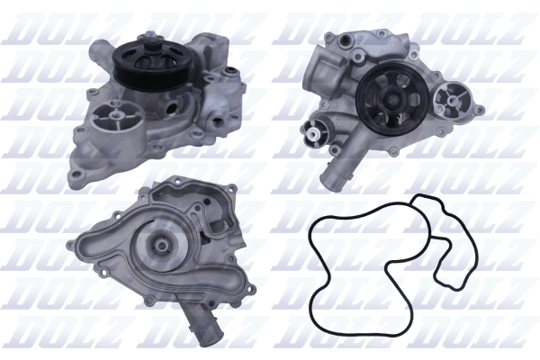 Waterpomp, motorkoeling Dolz J214