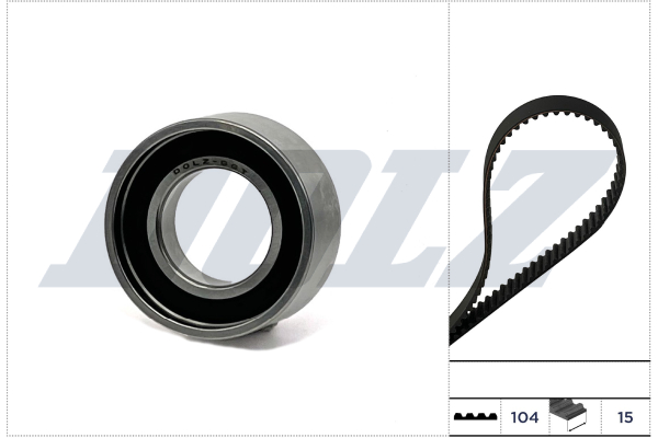 Distributieriem kit Dolz SKD129