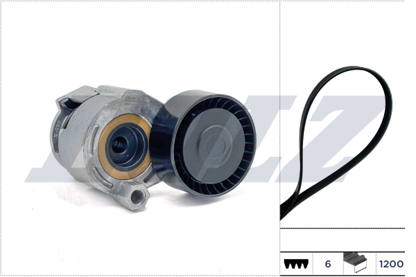 Distributieriem kit Dolz SKD196A