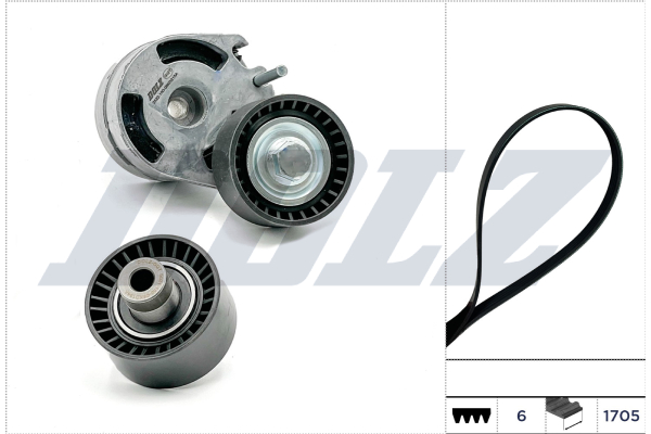 Distributieriem kit Dolz SKD212A