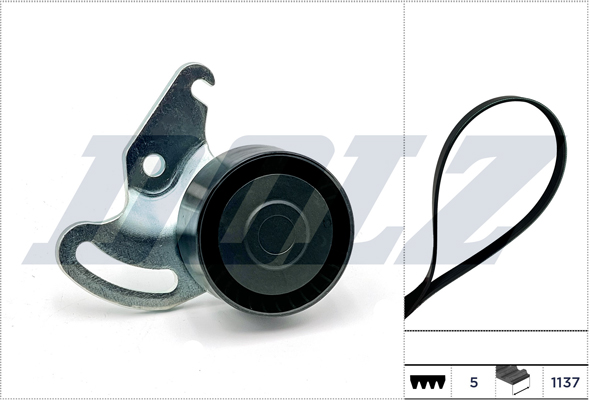 Distributieriem kit Dolz SKD221A