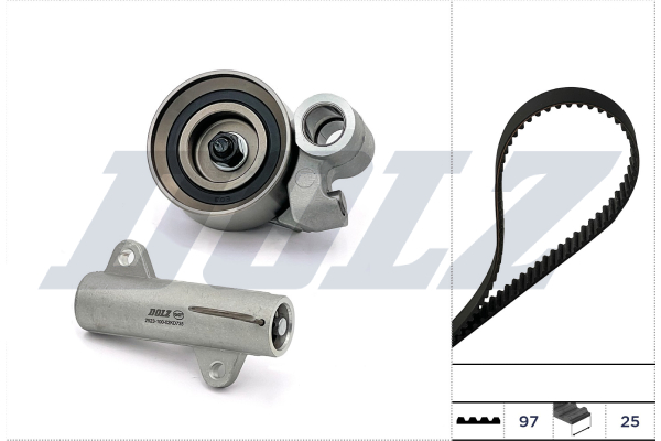 Distributieriem kit Dolz SKD243