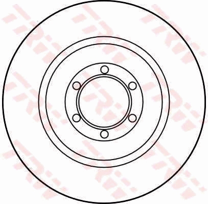 Remschijven TRW DF1715