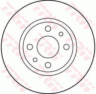 Remschijven TRW DF1788
