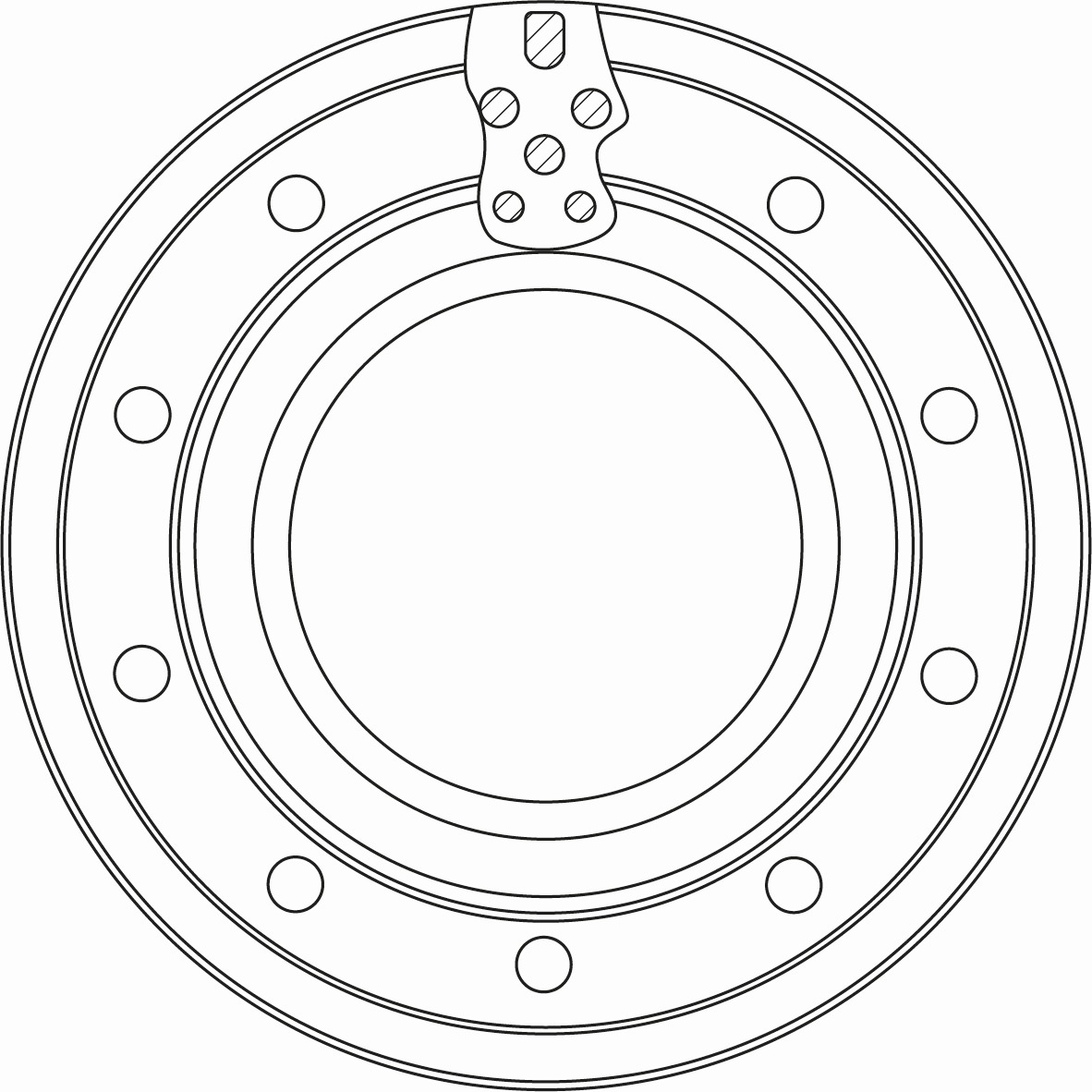 Remschijven TRW DF5129S