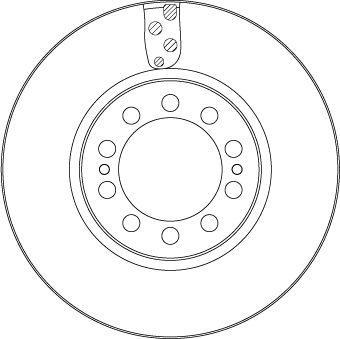 Remschijven TRW DF5138S