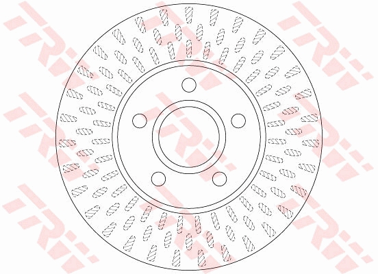 Remschijven TRW DF6217