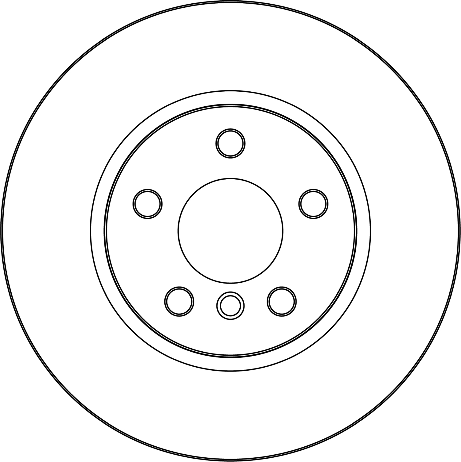 Remschijf TRW DF4177