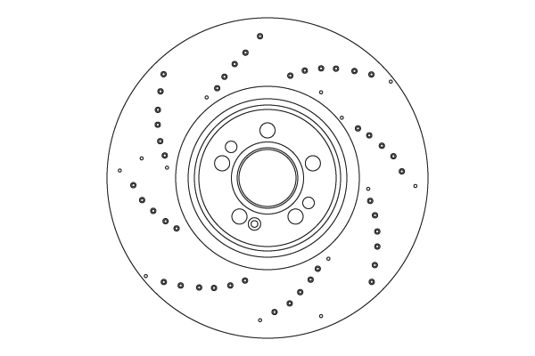 Remschijf TRW DF4598S