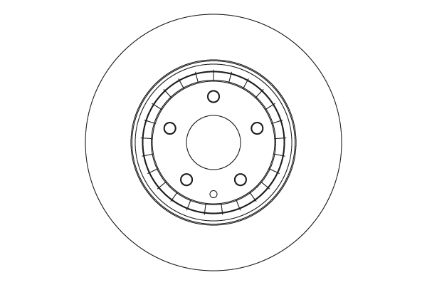 Remschijf TRW DF4611S