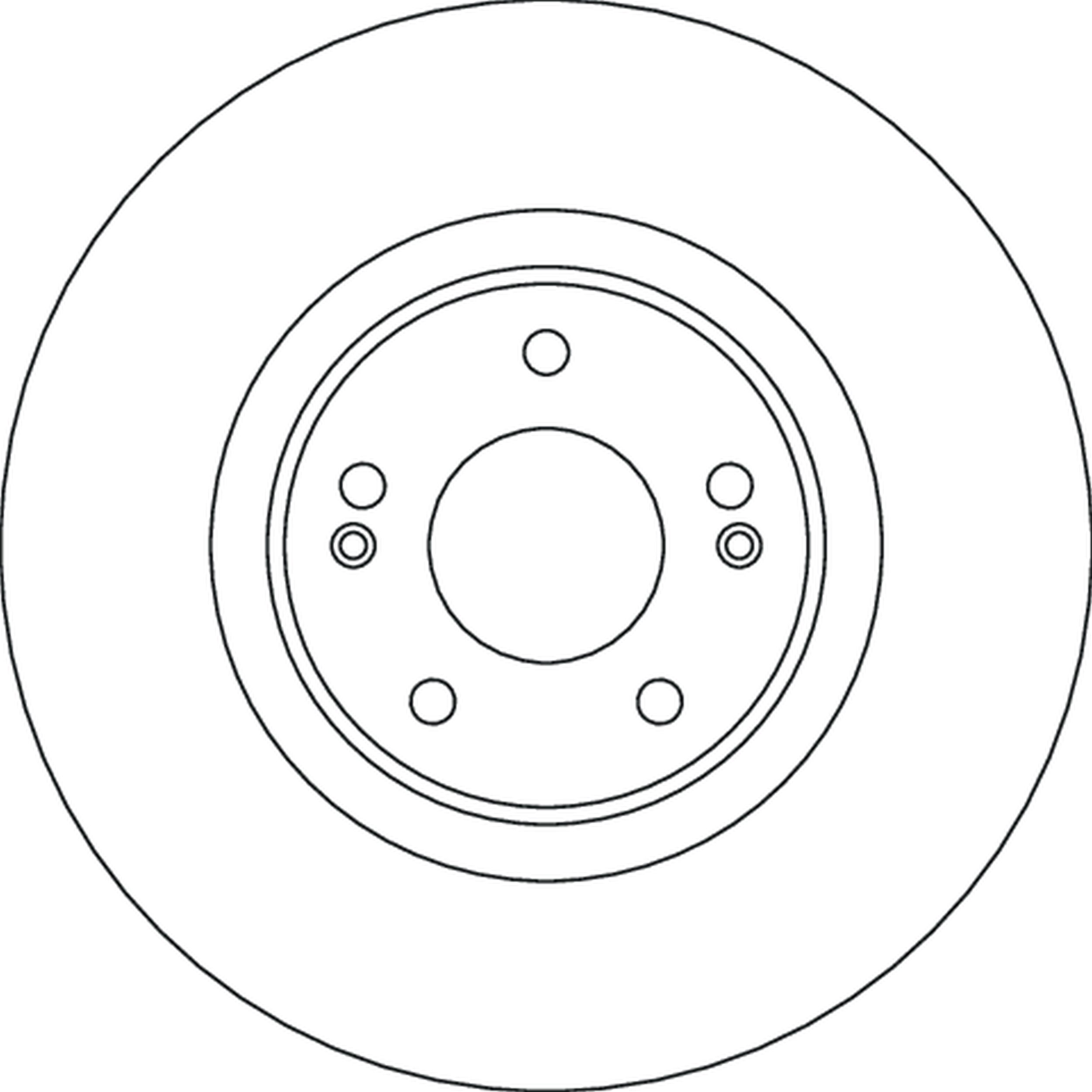 Remschijf TRW DF4632S