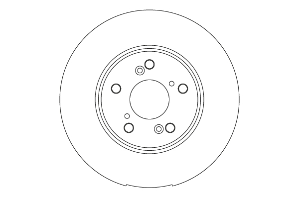 Remschijf TRW DF6762S