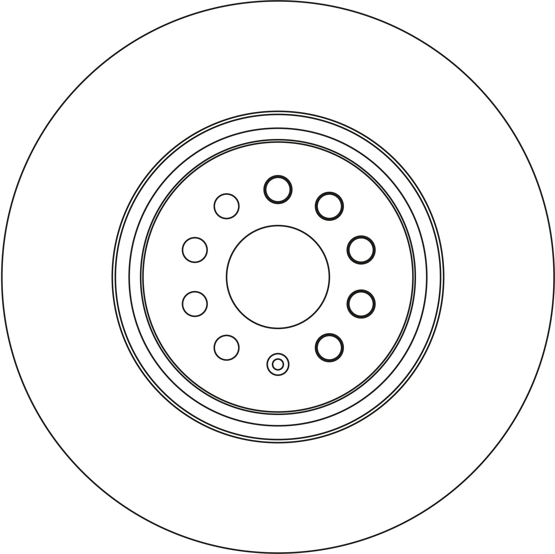 Remschijf TRW DF6771S