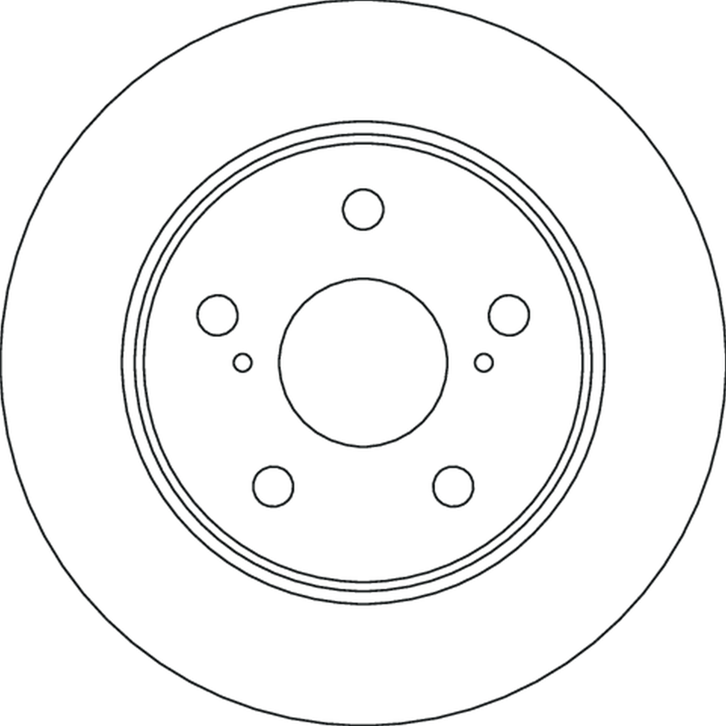 Remschijf TRW DF6773