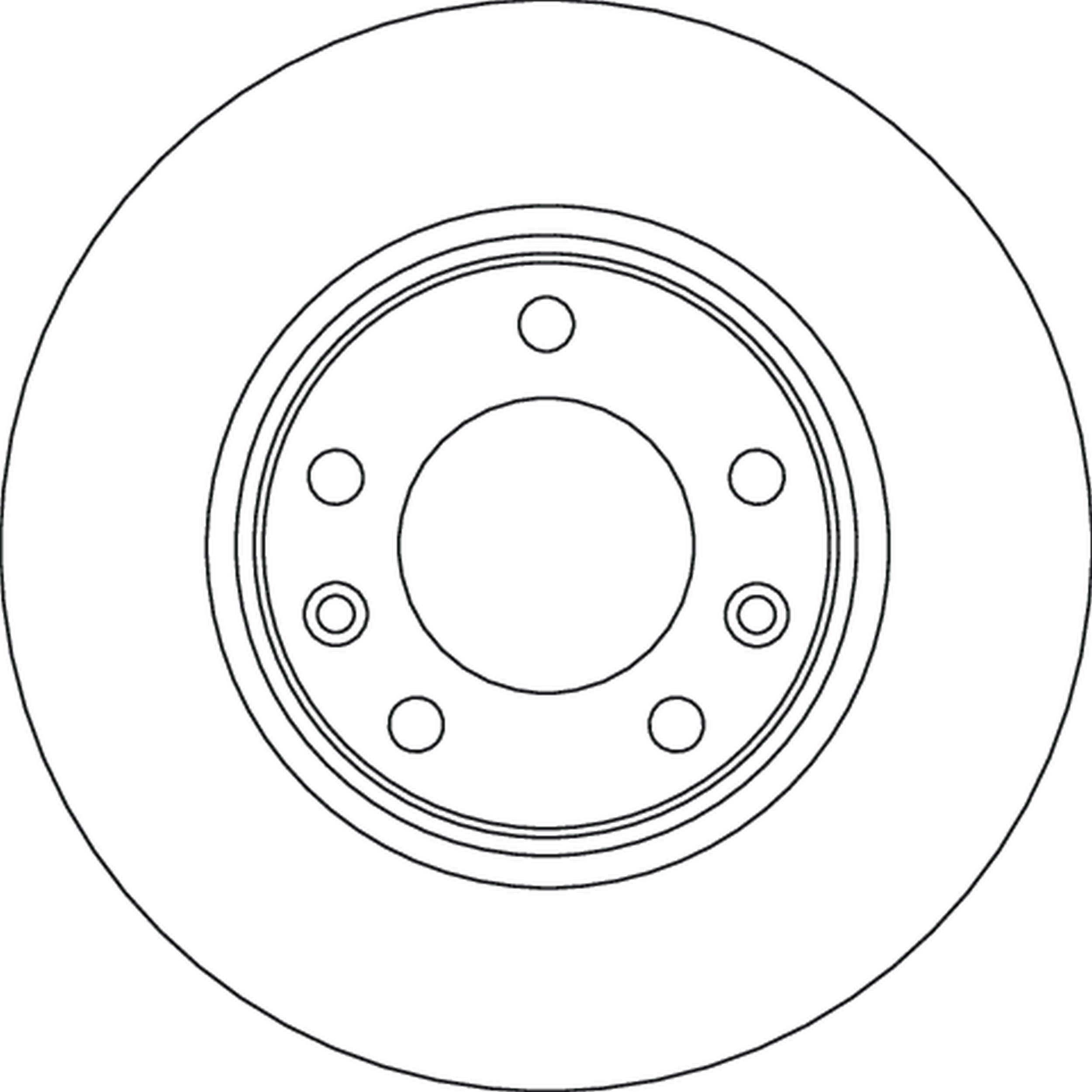 Remschijf TRW DF6780