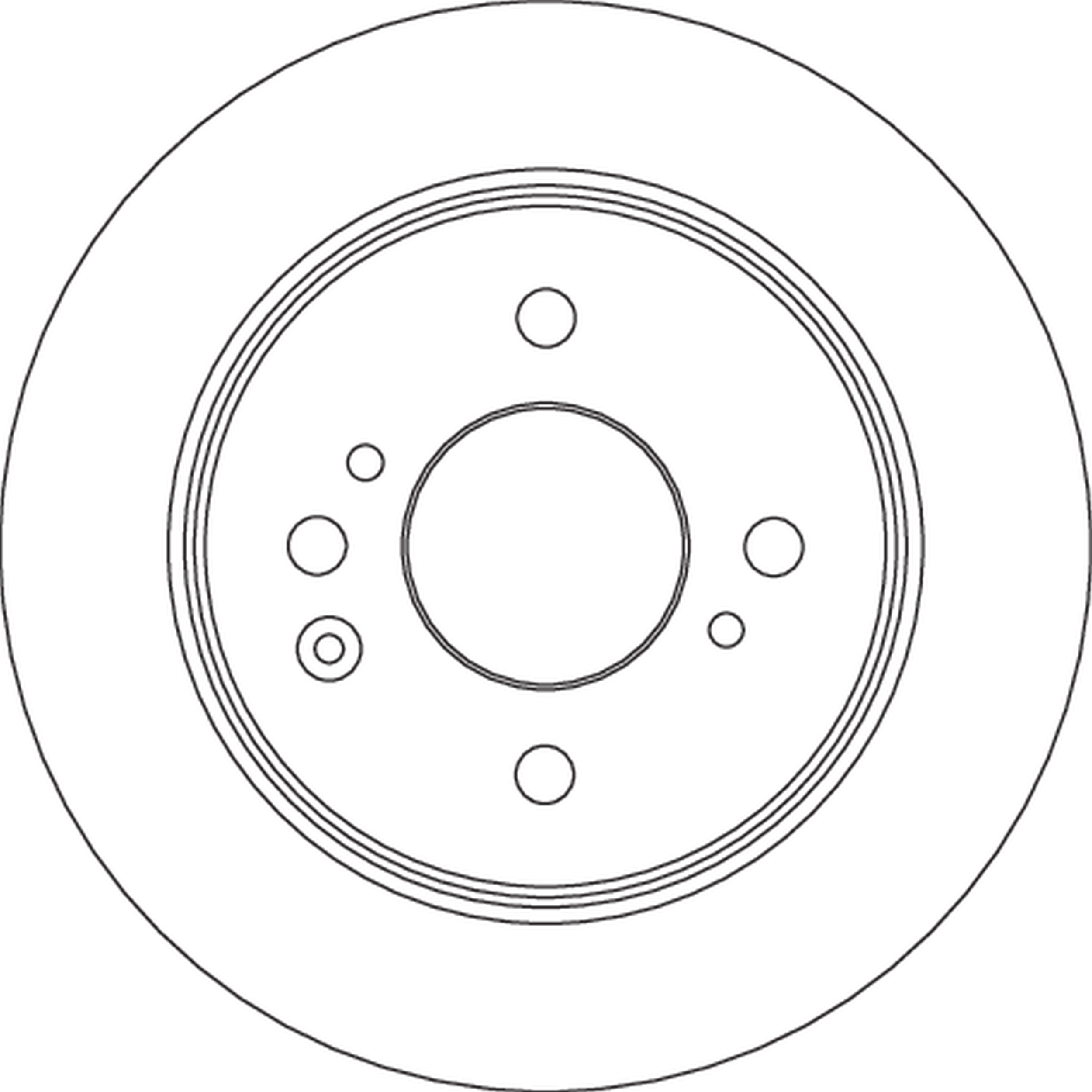 Remschijven TRW DF6875