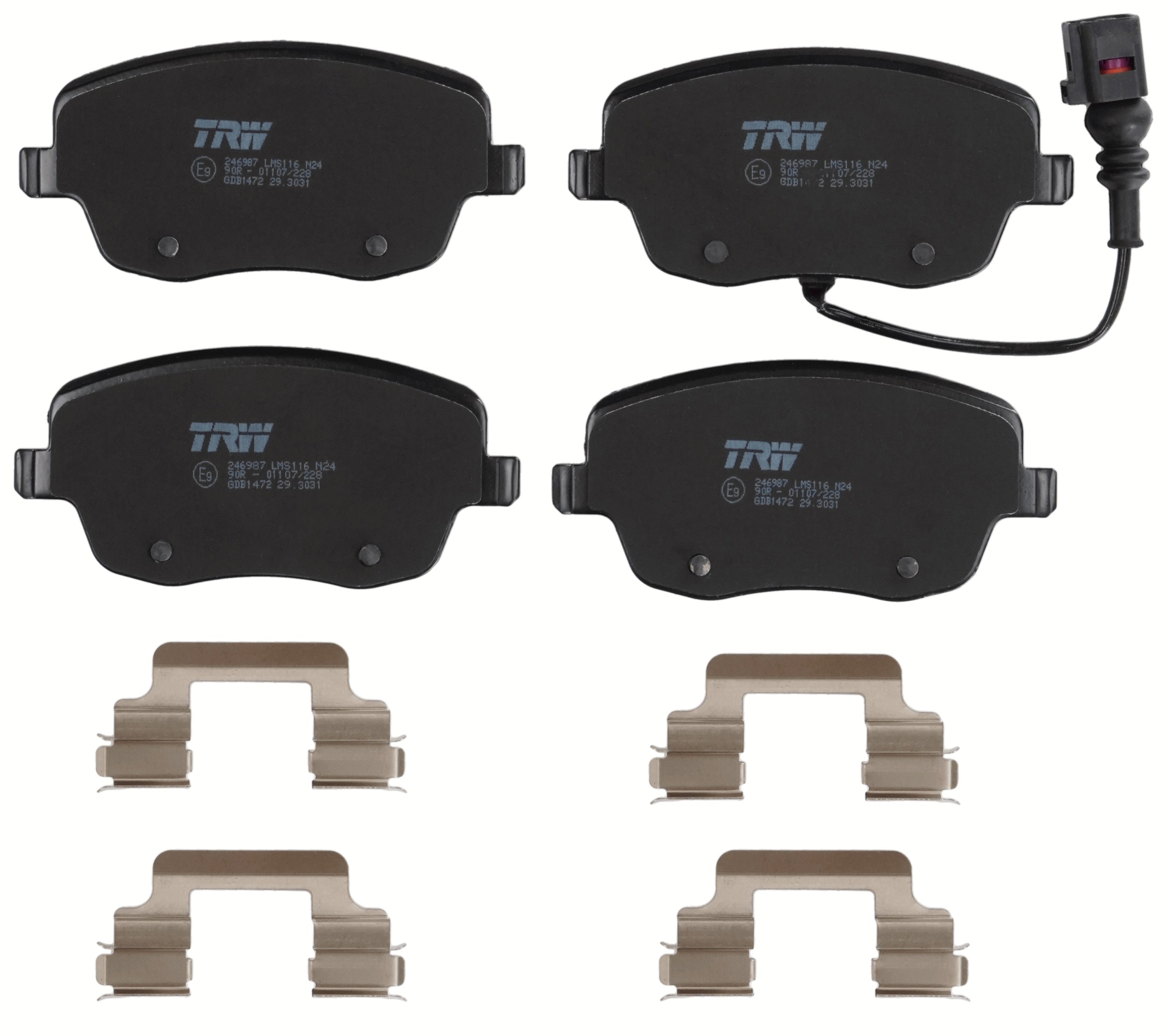 Remblokset TRW GDB1472