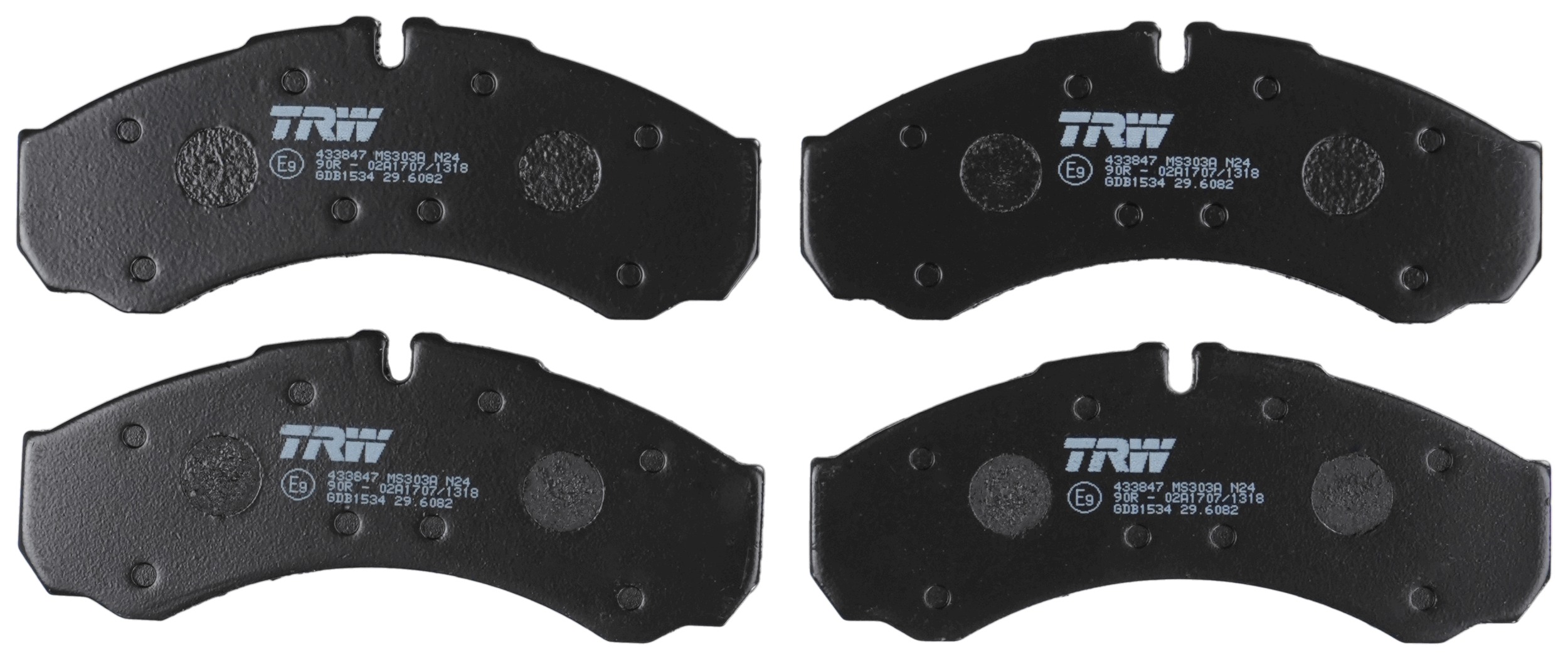 Remblokset TRW GDB1534