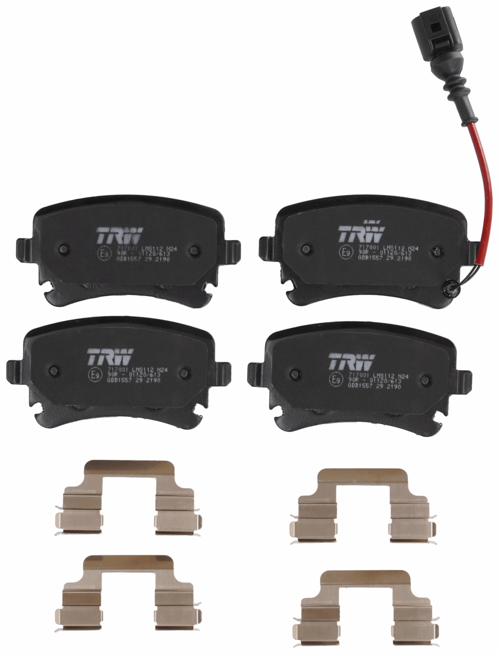 Remblokset TRW GDB1557