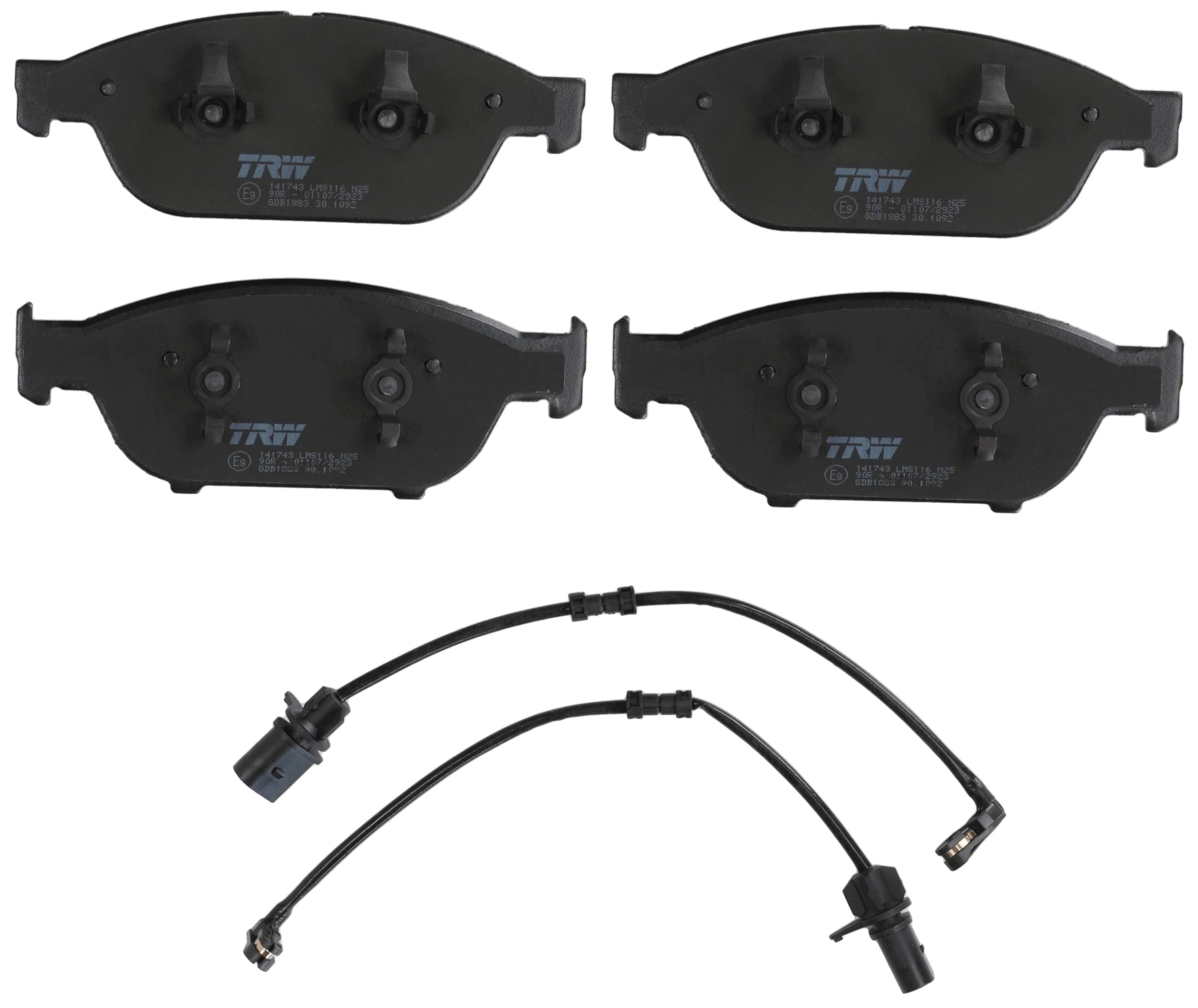 Remblokset TRW GDB1883