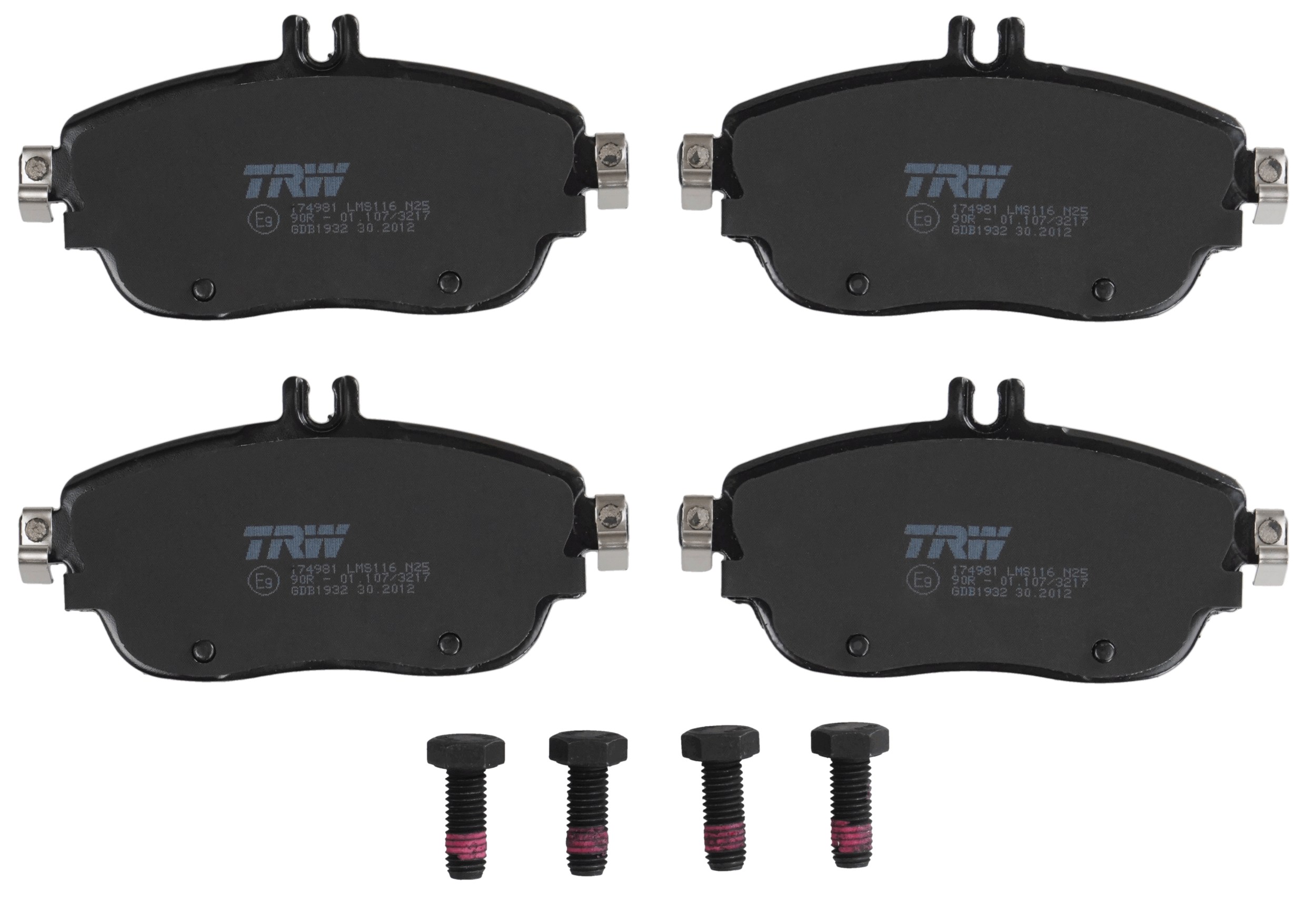 Remblokset TRW GDB1932