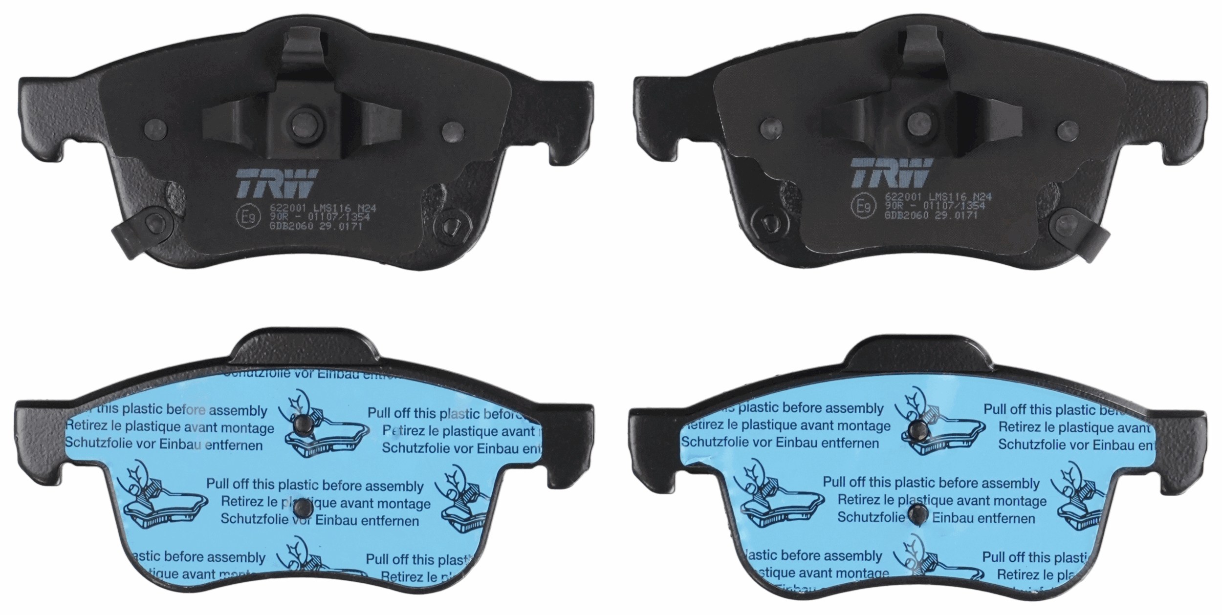 Remblokset TRW GDB2060