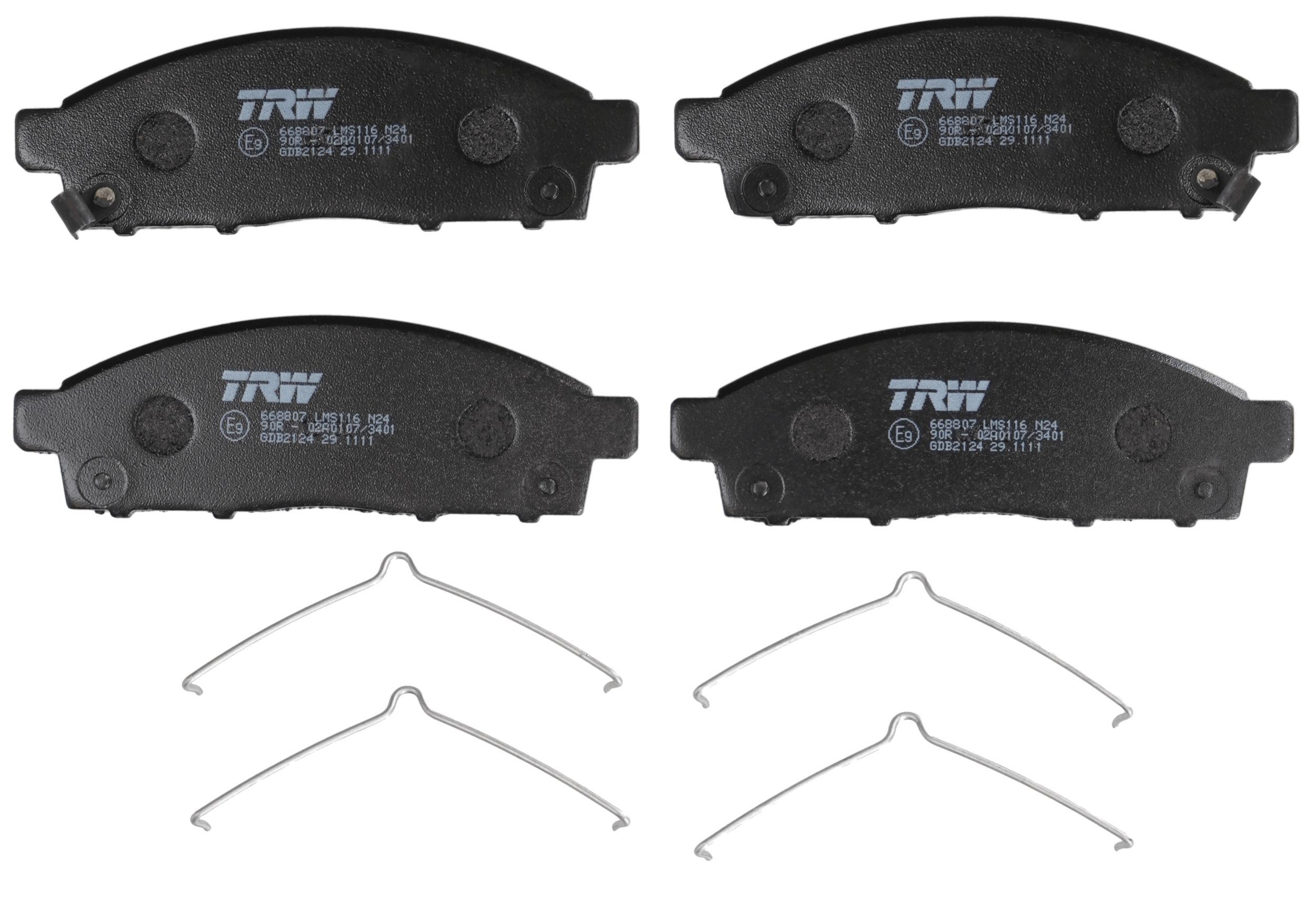 Remblokset TRW GDB2124