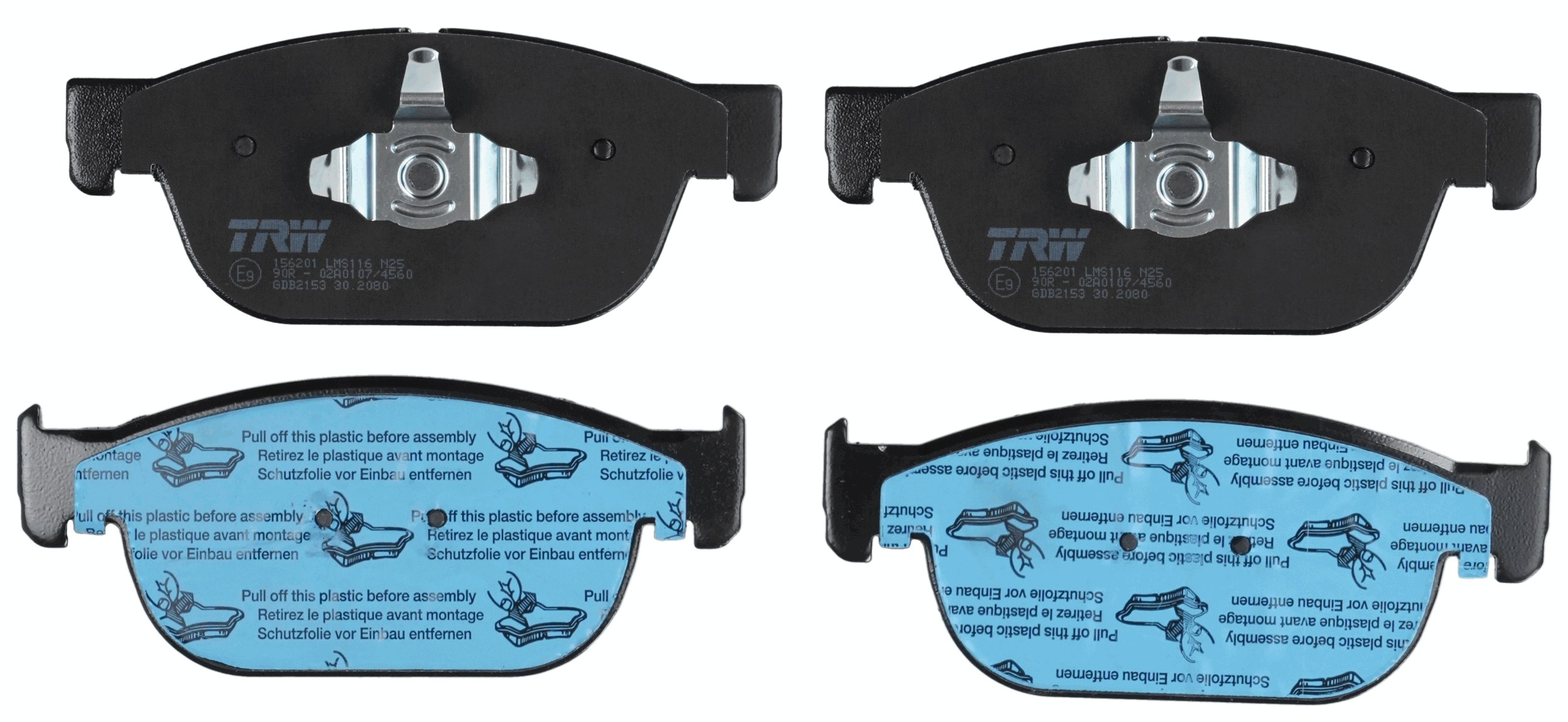 Remblokset TRW GDB2153