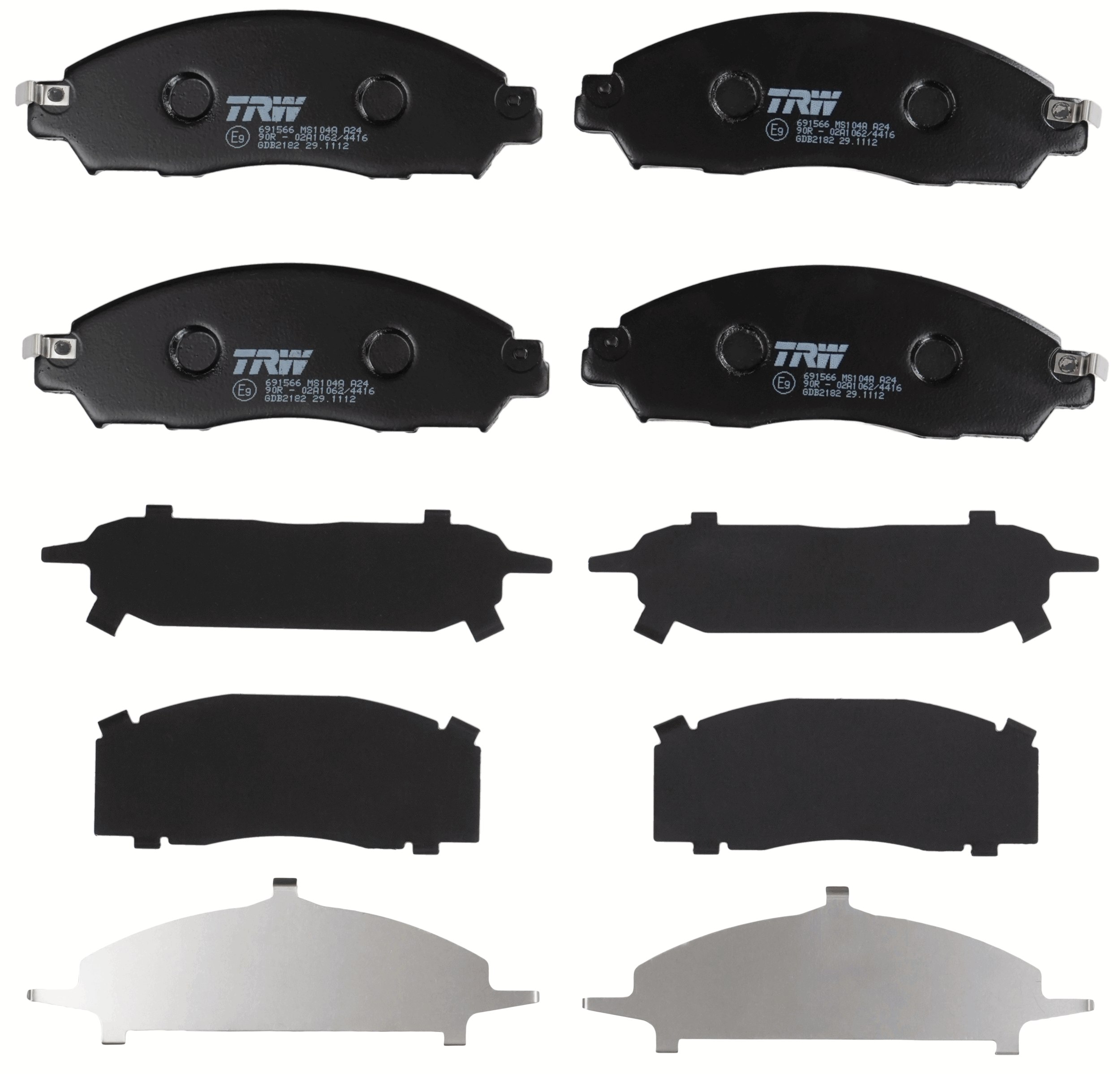 Remblokset TRW GDB2182